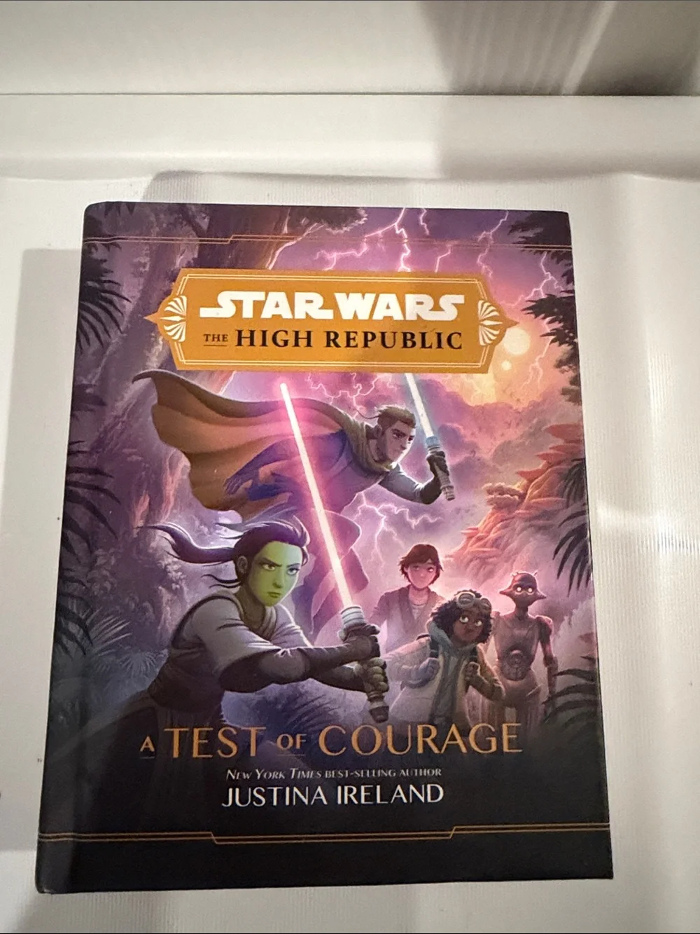 Star Wars The High Republic: A Test of Courage - Purple Cover
